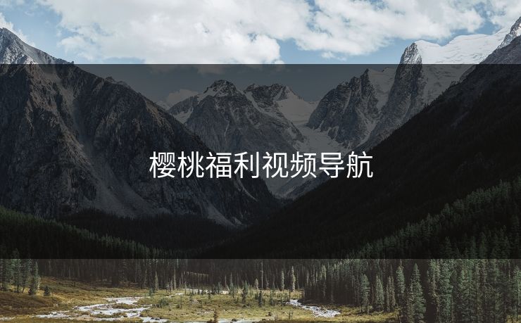 樱桃福利视频导航