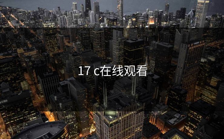17 c在线观看